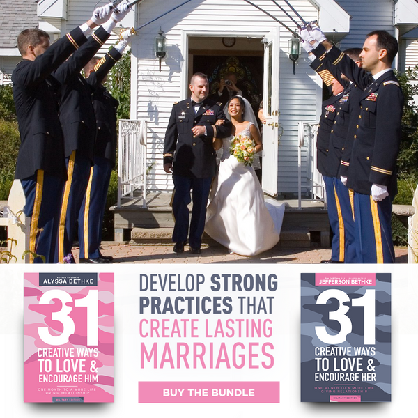 31 Creative Ways To Love And Encourage Him & Her MILITARY EDITIONS (WAREHOUSE SALE)