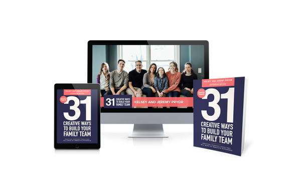 31 Creative Ways to Build Your Family Team Book + 31 Daily Videos